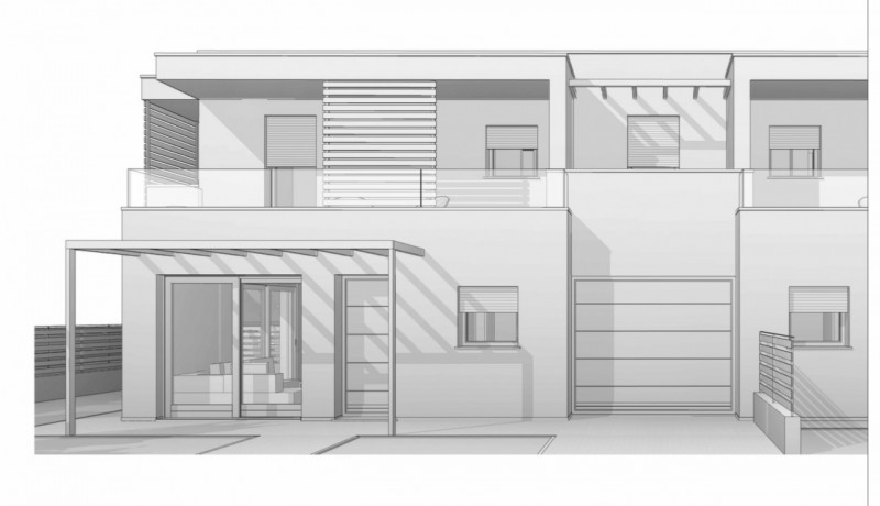 (Per INFO Cristina 3389226442) NOSTRA ESCLUSIVA Trifamiliare di nuova costruzione classe A4. A Mo...
