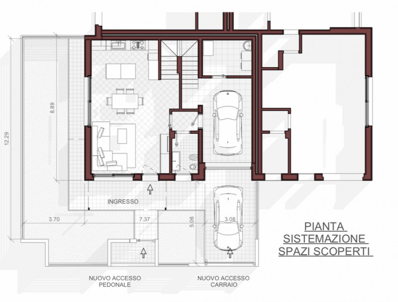 (Per INFO Cristina 3389226442) NOSTRA ESCLUSIVA. Trifamiliare di nuova costruzione classe A4. A M...