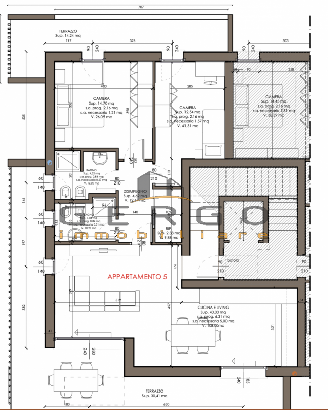 (Per INFO Cristina 3389226442) Trifamiliare di nuova costruzione classe A4. A Montegrotto, propon...