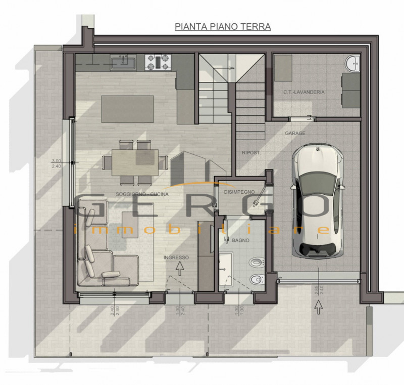 (Per INFO Cristina 3389226442) Trifamiliare di nuova costruzione classe A4. A Montegrotto, propon...