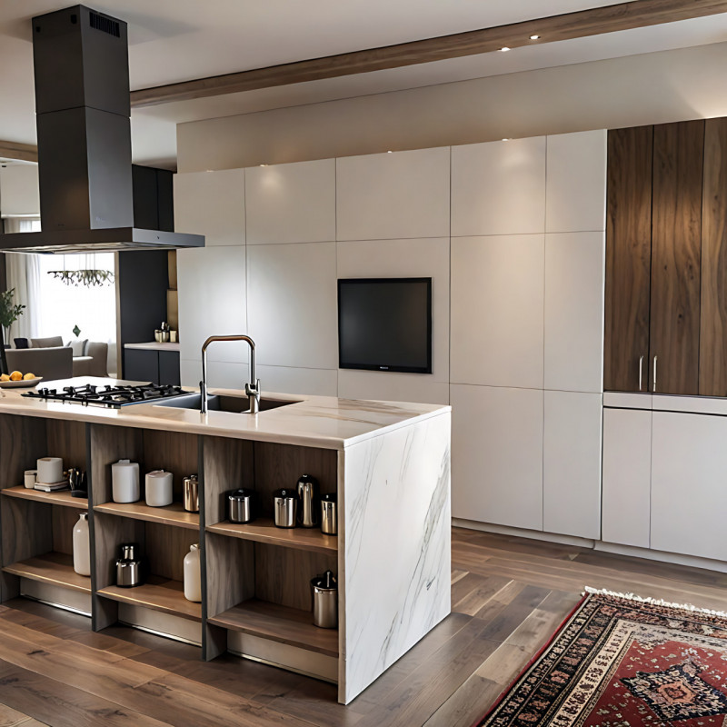 (Per INFO Stefania 3409601861) L'elegante appartamento, che verrà consegnato a giugno 2026, si co...