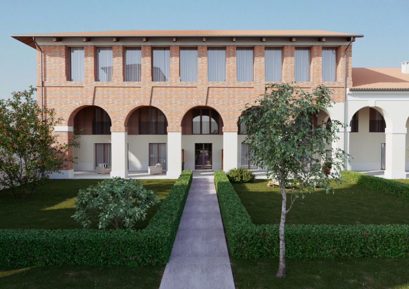 Proponiamo in vendita elegante casa a schiera di nuova concezione, disposta su piano terra e prim...