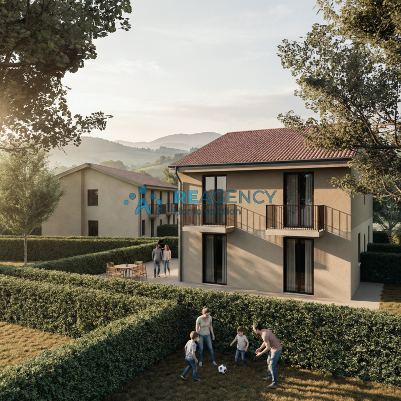 Unità 28.7 in Residenze Casa si compone da un appartamento tipologia bicamere con doppi servizi a...