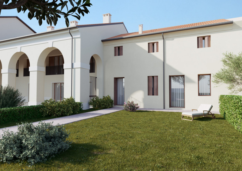 Proponiamo in vendita splendida villetta a schiera su due livelli, inserita in un contesto reside...