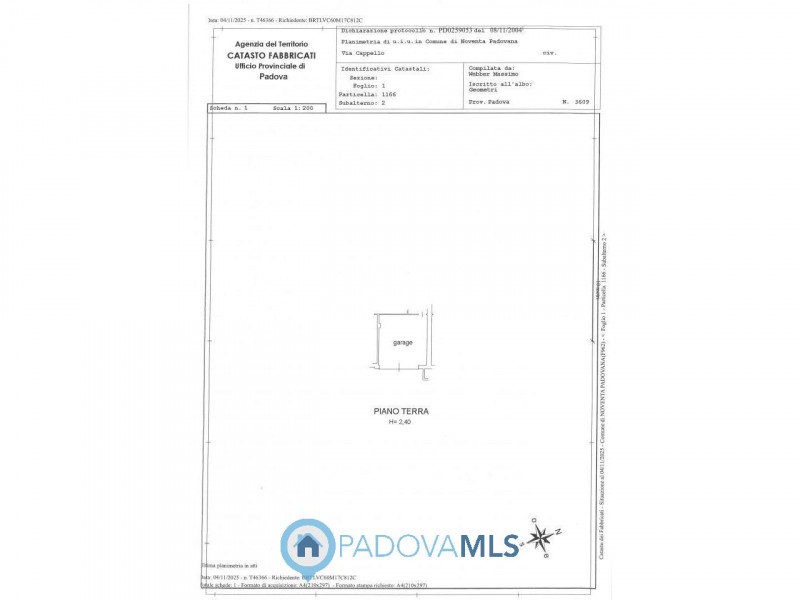 Immobile in esclusiva al Gruppo Padova MLS
Nel cuore pulsante di Noventa Padovana, vi presentiamo...