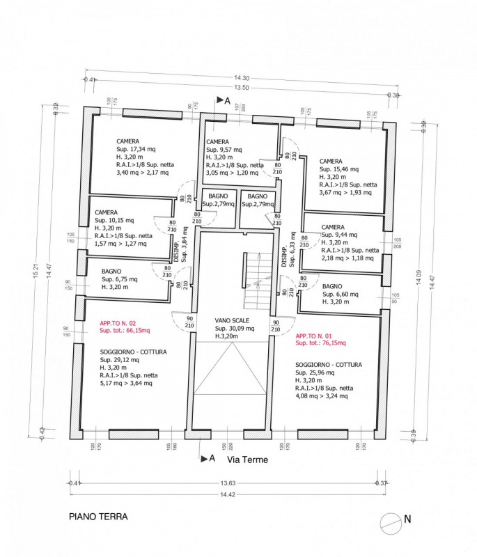 Su prestigioso palazzo d'epoca del 1700 in fase di completa ristrutturazione, nel quale si realiz...