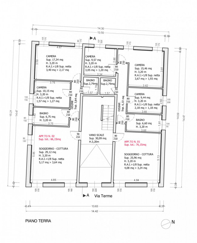 Su prestigioso palazzo d'epoca del 1700 in fase di completa ristrutturazione, nel quale si realiz...