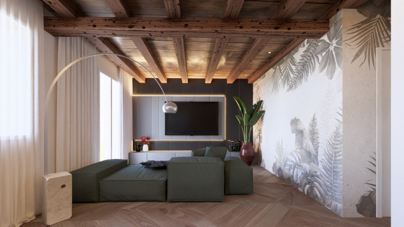 Su prestigioso palazzo d'epoca del 1700 in fase di completa ristrutturazione, nel quale si realiz...