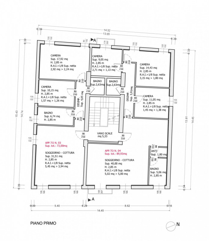 Su prestigioso palazzo d'epoca del 1700 in fase di completa ristrutturazione, nel quale si realiz...