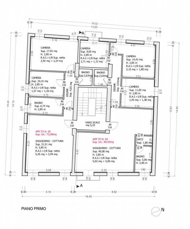 Su prestigioso palazzo d'epoca del 1700 in fase di completa ristrutturazione, nel quale si realiz...