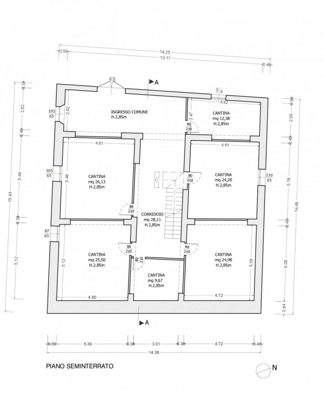 Su prestigioso palazzo d'epoca del 1700 in fase di completa ristrutturazione, nel quale si realiz...