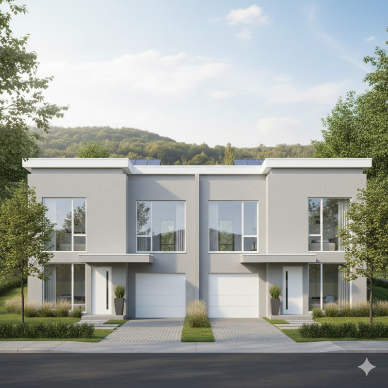 A pochi minuti dal centro paese ma situate in quartiere residenziale tranquillo di nuova costruzi...