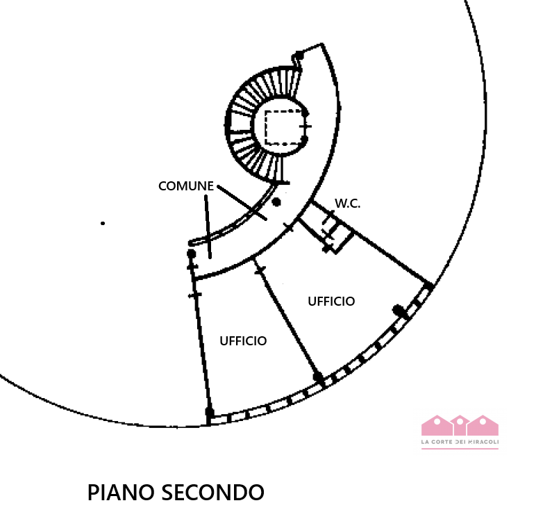 VI-OVEST: PALAZZINA DIREZIONALE, ULTIMO PIANO, 4 UFFICI DA 84 MQ A 178 MQ CON RELATIVI GARAGE DOP...