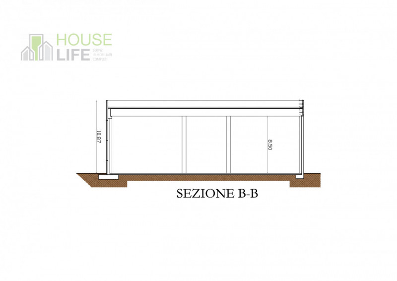 ZANE' E LIMITROFI: PROSSIMA COSTRUZIONE SU LOTTO DI TERRENO DI 2300MQ CAPANNONE DI 1200MQ H8.5 SO...