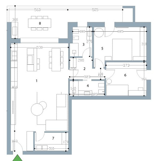LIMENA, nuova edificazione in consegna per marzo 2027. Appartamento al piano primo. Ampia zona li...