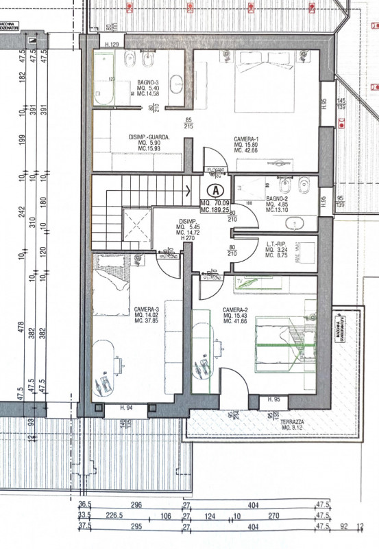(Per info, Cristina: 3389226442) Bifamiliare di nuova costruzione immersa nel verde. In zona Mand...