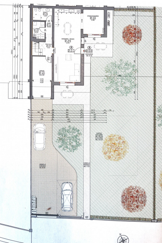 (Per info, Cristina: 3389226442) Bifamiliare di nuova costruzione immersa nel verde. In zona Mand...