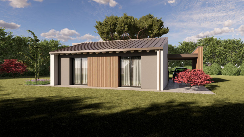 (Per INFO Roberto 3453195338) A Piombino Dese proponiamo in vendita una villetta singola sviluppa...