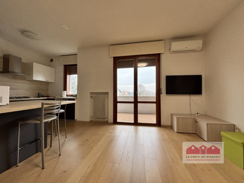 ZONA SANTA CATERINA: BICAMERE FINEMENTE ARREDATO COMPOSTO DA SOGGIORNO CON ANGOLO COTTURA, UNA CA...