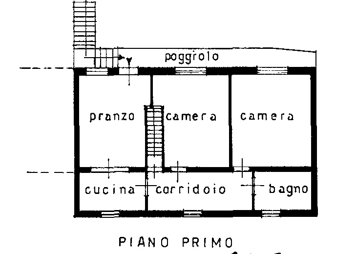 COMPOSIZIONE:
Proponiamo in vendita una bifamiliare con cortile di pertinenza.  Al piano terra tr...