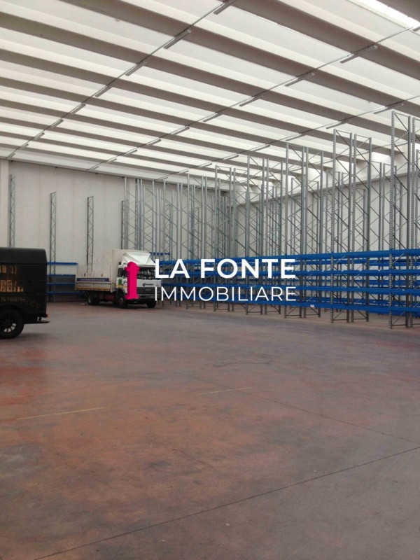Camin, Padova Magazzino Logistico già Scaffalato con 1800 posti pallet alti e con grande portata,...
