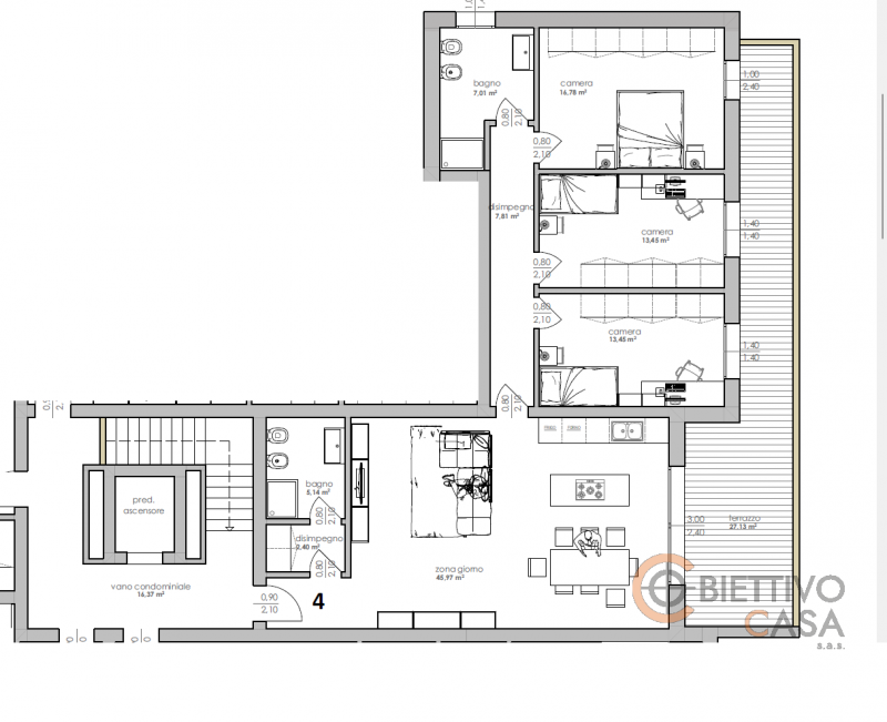 Scoprite un'opportunità unica nel cuore di Vigodarzere! Vi presentiamo l'ultima unità disponibile...