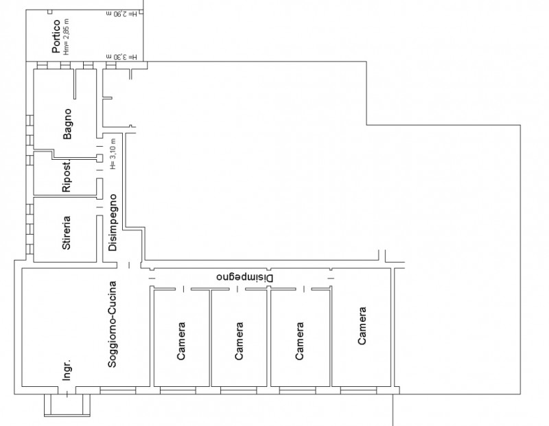 BVL95 - Bovolenta - Fraz. Fossaragna - In zona tranquilla a contatto con la natura proponiamo in ...