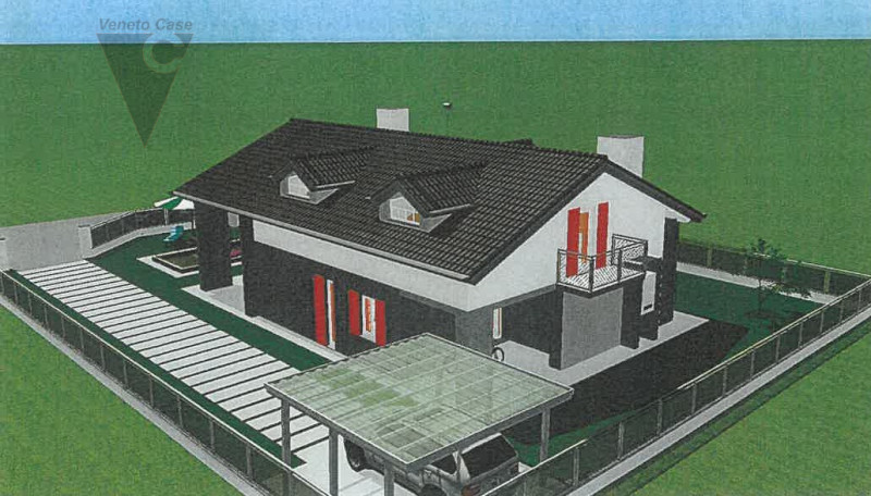 Proponiamo in centro paese, vicino alla chiesa, scuole e tutti i servizi, soluzione di villa sing...