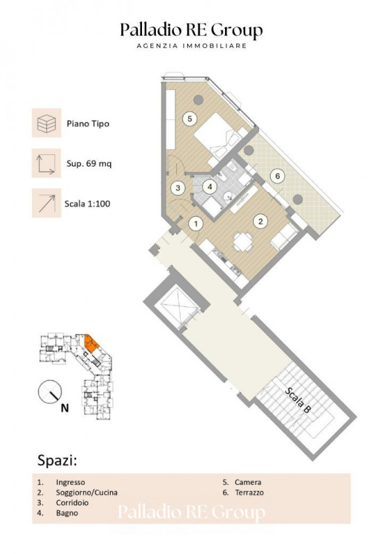 A VICENZA, in zona Ovest, comoda a tutti i servizi, si propone in vendita ampio e luminoso nuovo ...