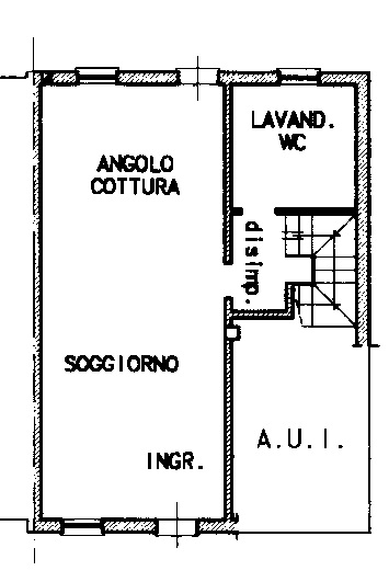 COMPOSIZIONE:
Proponiamo in vendita una porzione di casa a schiera di testa, composta da ingresso...