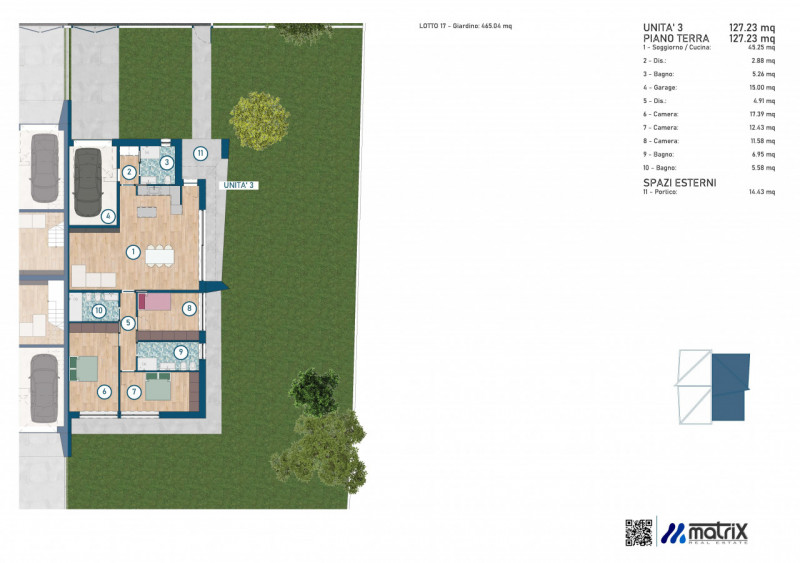 Trifamiliare Noventa Padovana su un livello €. 395.000 giardino 500 mq.

" Habitat "
il nuovo Res...