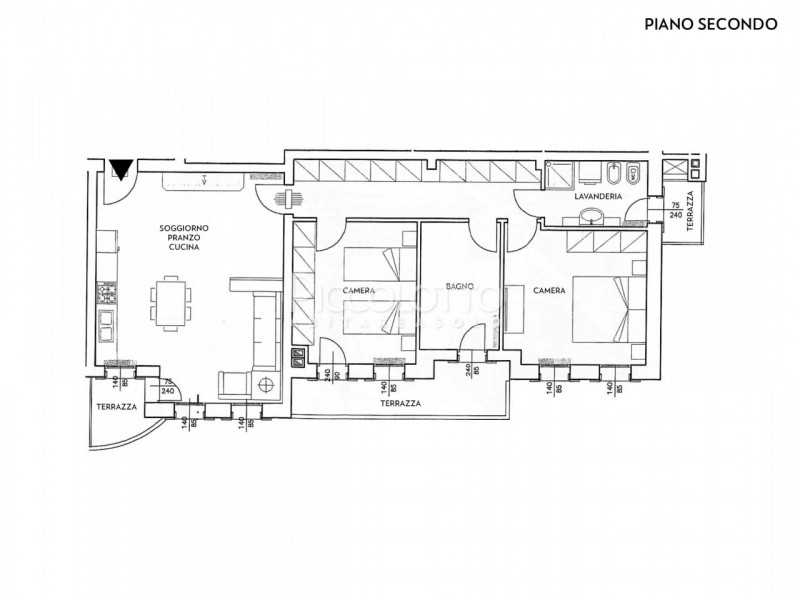 Rif. V5369 - Casella d'Asolo, in vendita appartamento bicamere in zona residenziale comoda ai ser...
