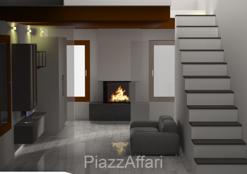 Proponiamo in vendita particolare attico su palazzetto completamente ristrutturato. 
VEDERE PER C...