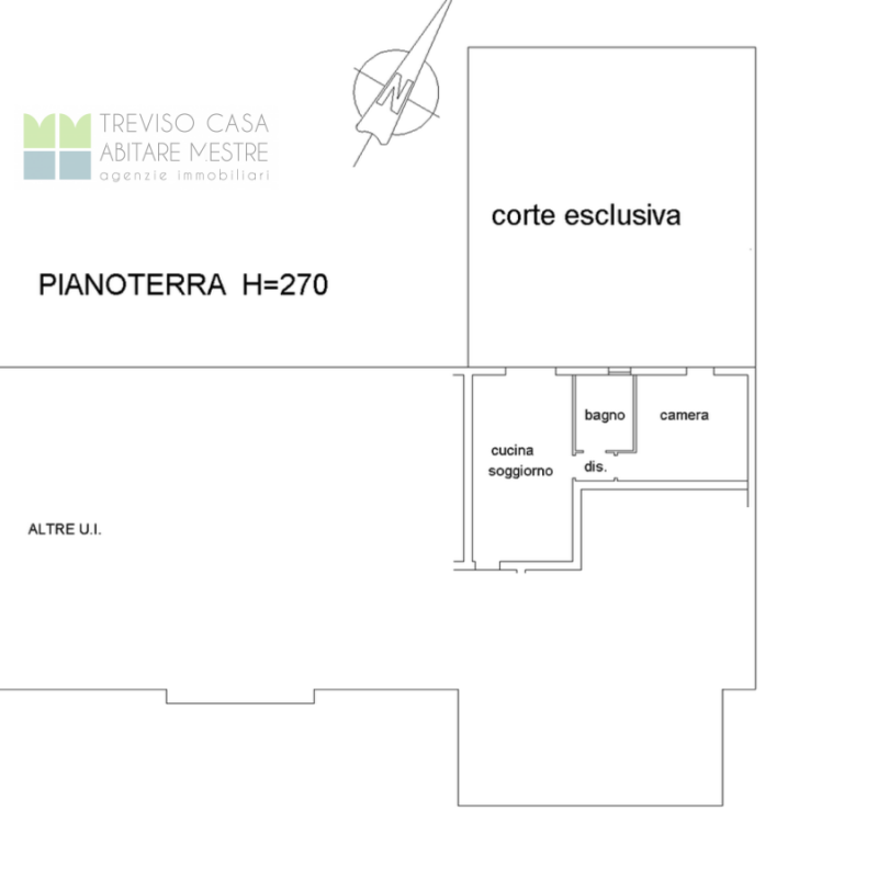 In zona elegante, tranquilla e molto ben servita, PROPONIAMO IN VENDITA Mini-Appartamento costrui...