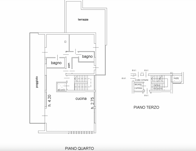 Luminoso attico limitrofo al centro, per chi ama distinguersi e godere di un grande terrazzo con ...