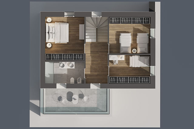 CASA MODERNA CON 3 CAMERE 2 BAGNI PORTICATO TERRAZZO POSTO AUTO COPERTO
Scopri la tua futura casa...