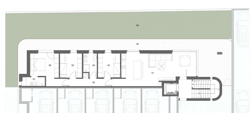 Proponiamo in vendita un appartamento al piano terra di uno stabile di nuovissima realizzazione.
...