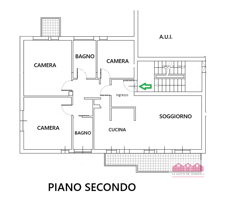 COSTABISSARA: APPARTAMENTO COMPLETAMENTE RISTRUTTURATO CON VISTA APERTA, AMBIENTI LUMINOSI, CAMIN...