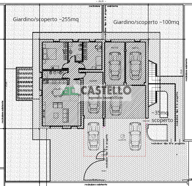 Borgoricco S.Michele delle Badesse nuova trifamiliare in consegna per ottobre 2027.Rif. 543

Dota...
