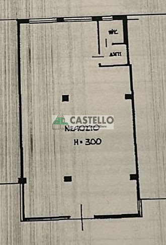 Limena Negozio al piano terra di circa 108mq dotato di servizio
