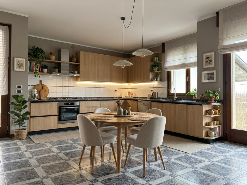 Nel cuore di Pojana Maggiore, in tranquillo quartiere residenziale situato in una strada chiusa e...