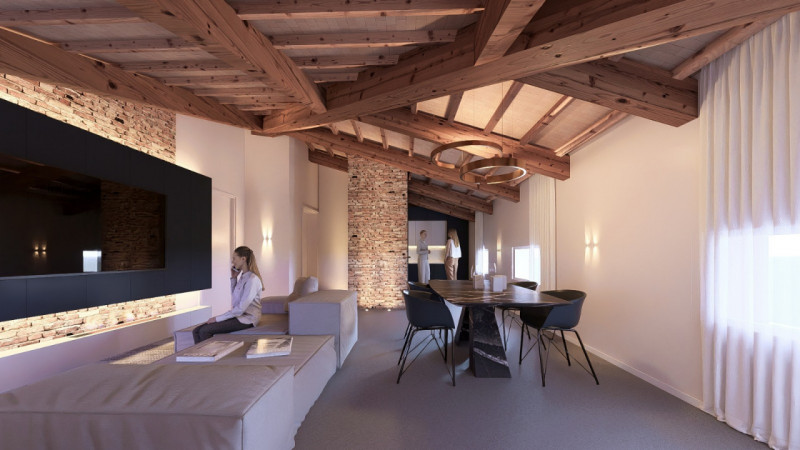 Su prestigioso palazzo d'epoca del 1700 in fase di completa ristrutturazione, nel quale si realiz...