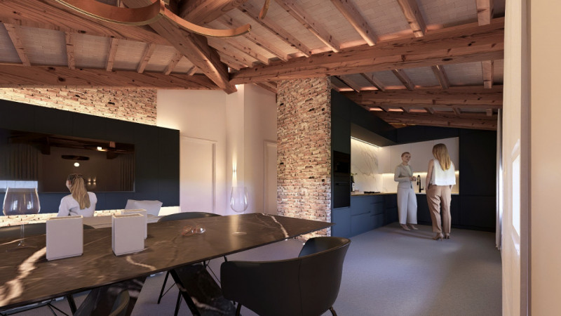 Su prestigioso palazzo d'epoca del 1700 in fase di completa ristrutturazione, nel quale si realiz...