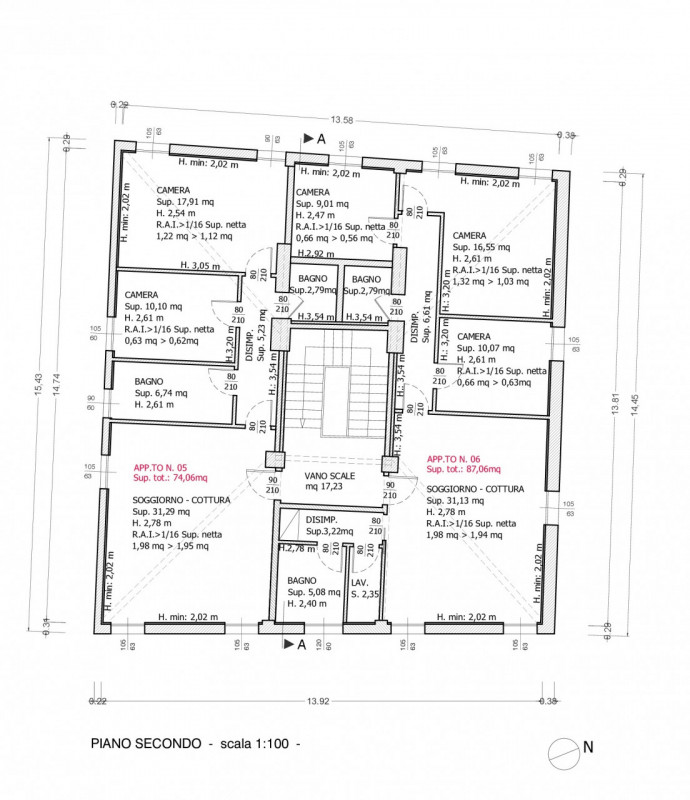 Su prestigioso palazzo d'epoca del 1700 in fase di completa ristrutturazione, nel quale si realiz...