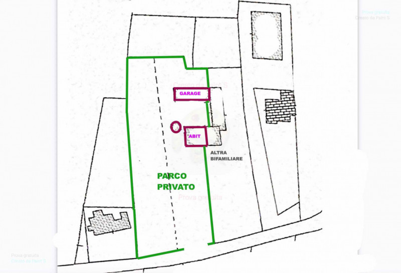 Abano, Monterosso. Bifamiliare, con vista colli, del 2000, in vendita a Euro 375.000, con stupend...