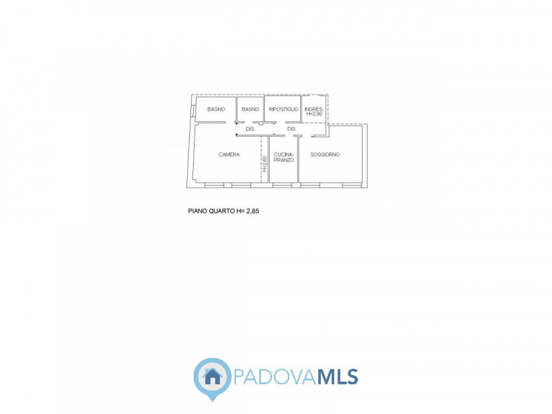 Immobile in esclusiva al Gruppo Padova MLS 

Nel pieno centro storico di Padova, al terzo piano s...