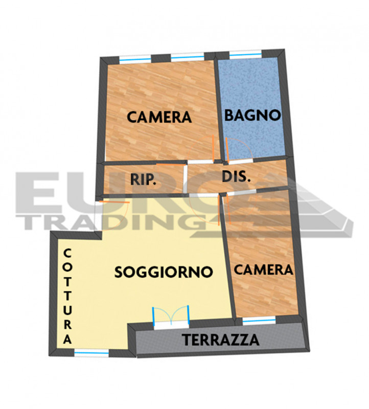 PREGANZIOL: Situato in una tranquilla zona residenziale, proponiamo un appartamento trilocale di ...