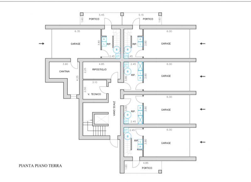 Vendesi appartamenti di nuova costruzione in classe energetica A4, inseriti in elegante palazzina...