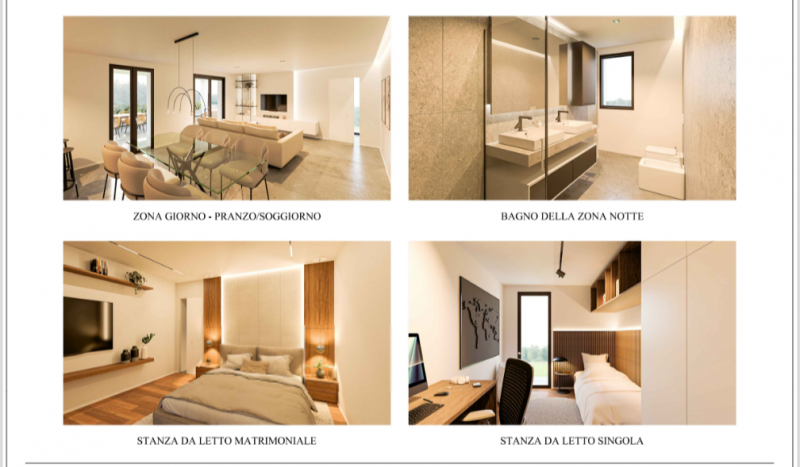 Vendesi appartamenti di nuova costruzione in classe energetica A4, inseriti in elegante palazzina...