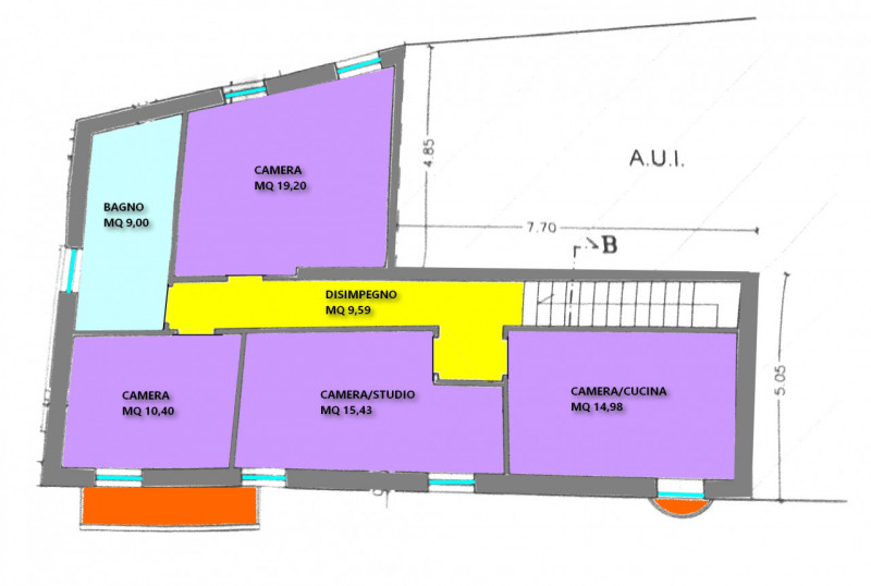 Proponiamo in vendita un'elegante casa a schiera di corte di testa, immersa nel verde e nella tra...